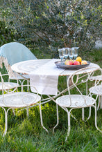 Lataa kuva Galleria-katseluun, Taitettava kermanvalkoinen klassikko puutarhapöytä, Aix-en-Provence
