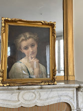 Lataa kuva Galleria-katseluun, Pastellimaalaus kullatuissa kehyksissä, Pariisi
